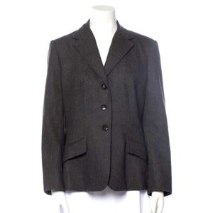 Ralph Lauren Blue Label Charcoal Wool Blazer